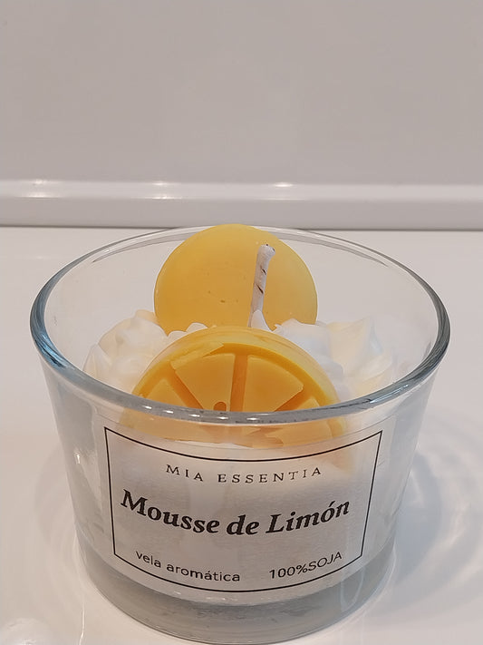 Vela "Mousse de Limón"