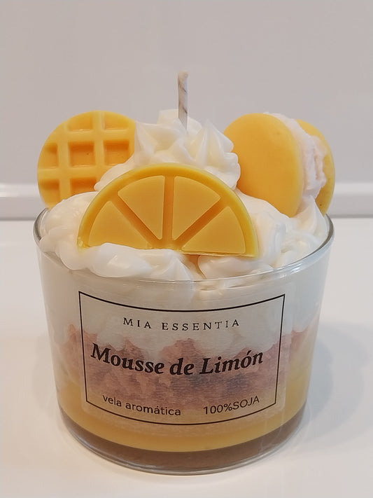 Vela "Mousse de Limón"